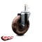 Service Caster 5'' High Temp Glass Filled Nylon Wheel Swivel 7/16'' Grip Ring Stem Caster SCC-GR20S514-GFNSHT-716138 - alternate 2